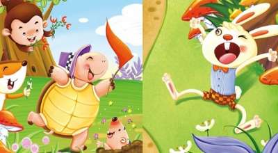 Thư cô giáo gửi về Câu chuyện ngụ ngôn cuộc đua rùa và thỏ